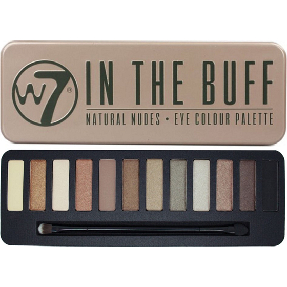 W7 In der Palette Buff Eye Color Palette mit 12 Lidschatten