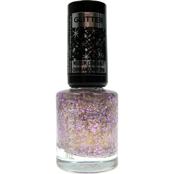 Rimmel London Glitter Bomb Decklack Nagellack 010 Sparkle Every Day 8 ml