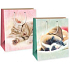 Ditipo Geschenk Papiertüte 26,4 x 13,6 x 32,7 cm Männchen - Katze DAB