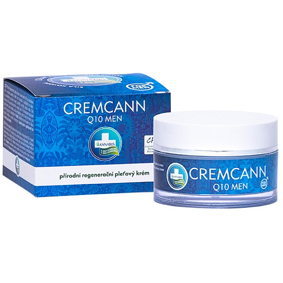 Annabis Cremcann Q10 Men natürliche regenerierende Gesichtscreme 50 ml