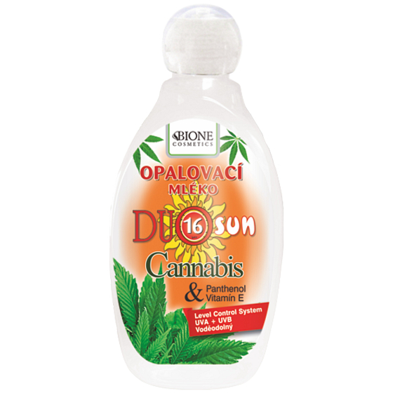 Bione Cosmetics Duo Sun Cannabis + Panthenol OF16 Sonnenschutz 150 ml