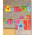 Nekupto Geschenkpapier 70 x 200 cm Weihnachtsverpackungen BVS Mix 10