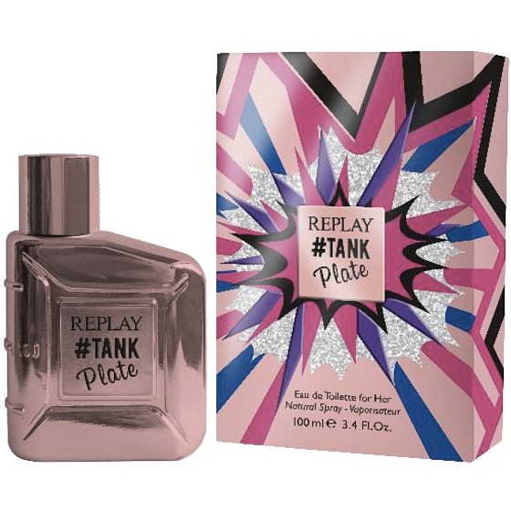 Replay Tank Plate für Ihr Eau de Toilette für Frauen 30 ml