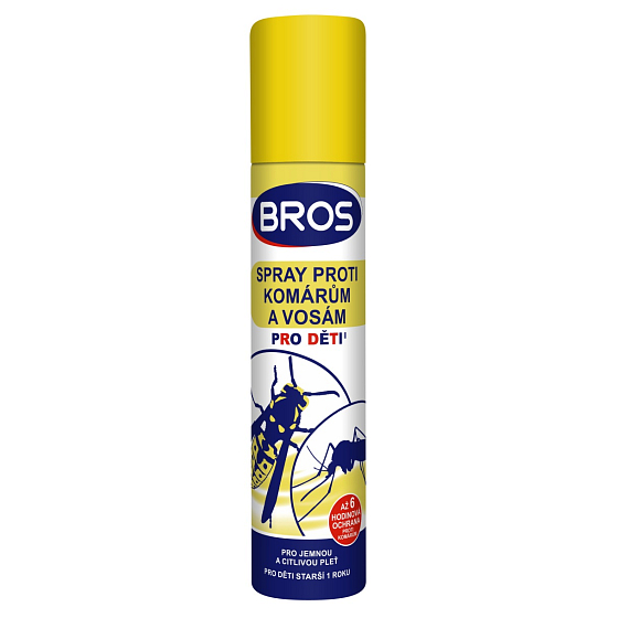 Bros Repellent gegen Mücken und Wespen für Kinder sprühen 90 ml