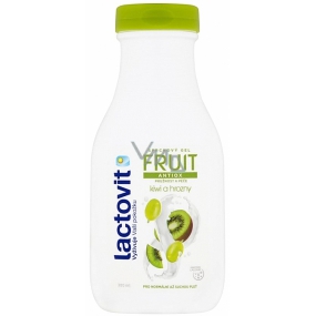 Lactovit Fruit Antiox Flexibilität und Pflege Kiwi und Trauben Duschgel für normale bis trockene Haut 300 ml
