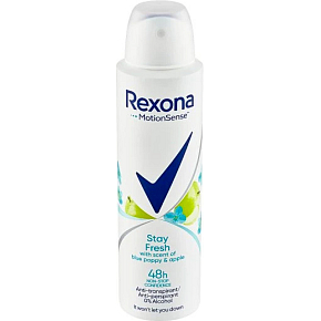 Rexona Antitranspirant Blaue Mohnblume und Apfel, 150 ml