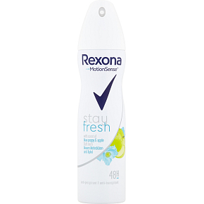 Rexona Antitranspirant Blaue Mohnblume und Apfel, 150 ml