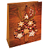 Nekupto Geschenk Papiertüte 23 x 18 x 10 cm Weihnachtsbrauner Lebkuchenbaum WBM 1931 01