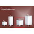 Lima Candle weißer Würfel 65 x 65 mm 1 Stück