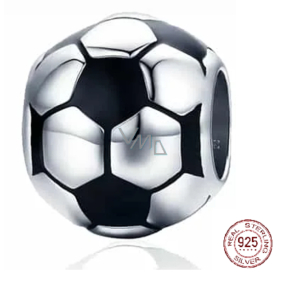 Charme Sterling Silber 925 Fußball, Perle auf Armband Sport