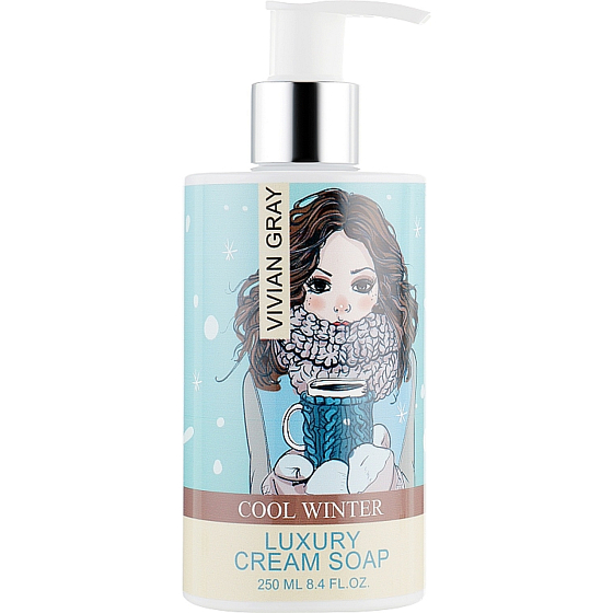 Vivian Gray Cool Winter Luxus-Flüssigseife mit Spender 250 ml