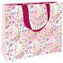 Nekupto Papier-Geschenktüte mit Prägung 30 x 23 x 12 cm Sekt a Kuchen