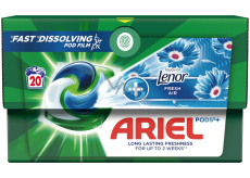 Ariel +Touch Of Lenor Fresh Air Gelkapseln zur Fleckenentfernung 20 Stück