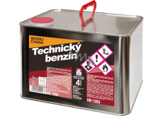 Severochema technický benzín, čistič, k odmašťování, 4 l