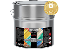 Hostagrund Prim 3v1 S2177 Grundierung und Deckfarbe für Metall, 0840 rotbraun, 9 l