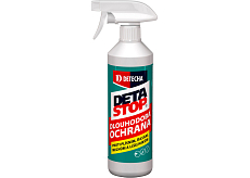 Detecha Detastop gegen Schimmel, Moosen und Flechten, Sprühflasche 500 ml