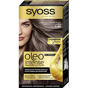 Syoss Oleo Intense Color Haarfarbe ohne Ammoniak 7-56 Asch-Mittelblond