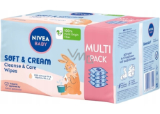 Nivea Baby Soft & Cream Reinigungstücher 4 x 57 Stk