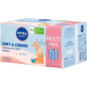 Nivea Baby Soft & Cream Reinigungstücher 4 x 57 Stk