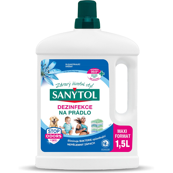 Sanytol Active Fresh Desinfektionsmittel für Wäsche 1,5 l