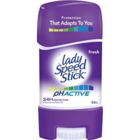 Lady Speed Stick Active Frischer pH Antitranspirant Deodorant Gel Stick für Frauen 65 g