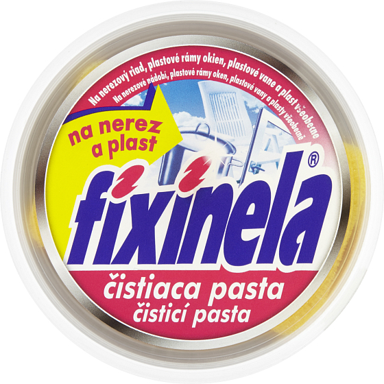 Fixinela für Edelstahlgeschirr und Kunststoffe, Reinigungscreme, 200 g