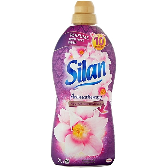 Silan Aromatherapie Nektar Inspirationen Orangenöl & Magnolien Weichspüler 80 Dosen 2 l