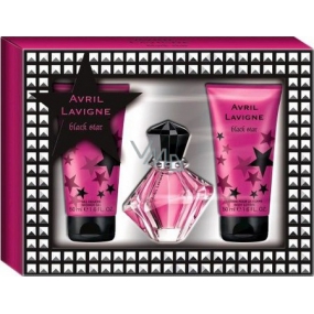 Avril Lavigne Black Star parfümiertes Wasser 15 ml + Duschgel 50 ml + Körperlotion 50 ml, Geschenkset Avril Lavigne Black Star parfümiertes Wasser 15 ml + Duschgel 50 ml + Körperlotion 50 ml, Geschenkset