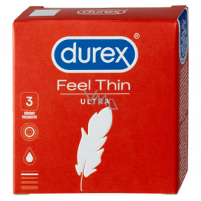 Durex Feel Ultra Thin ultradünnes Kondom Nennbreite: 52 mm 3 Stück