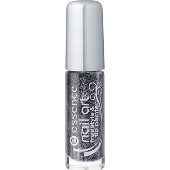 Essence Nail Art Freestyle Nagellack 09 Mysterious Black 4 ml