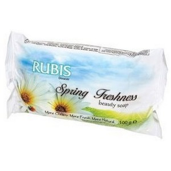 Rubis Spring Frische Toilettenseife mit dem Duft von Blumen 100 g