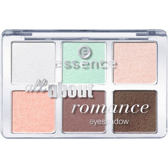 Essenz Alles über Romantik Lidschatten Lidschatten-Palette 06 Romantik 8,5 g