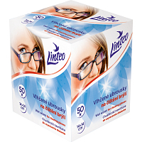 Linteo feuchte Brillenwischtücher, 50 Stk.