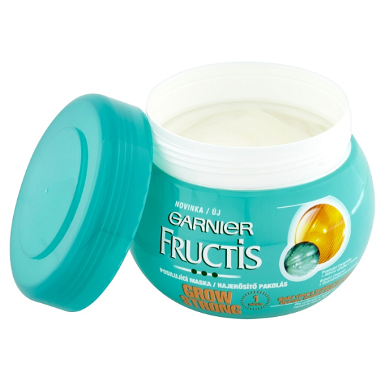 Garnier Fructis Grow Starke Kräftigungsmaske für schwaches Haar mit einer Neigung zum Ausfallen von 300 ml