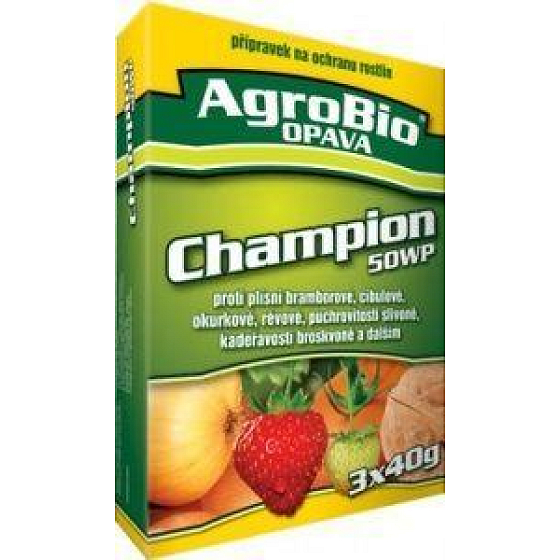 AgroBio Champion 50 WP Pflanzenschutzmittel 3 x 40 g
