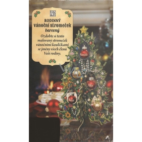 Albi Family Weihnachtsbaum mit Farbdruck