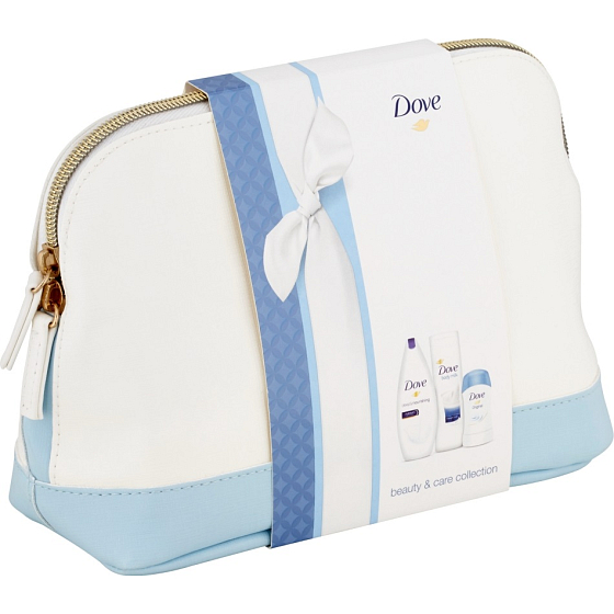 Dove Original pflegendes cremiges Duschgel 250 ml + Körperlotion 250 ml + Antitranspirant Deodorant Stick 40 ml, Kosmetikset