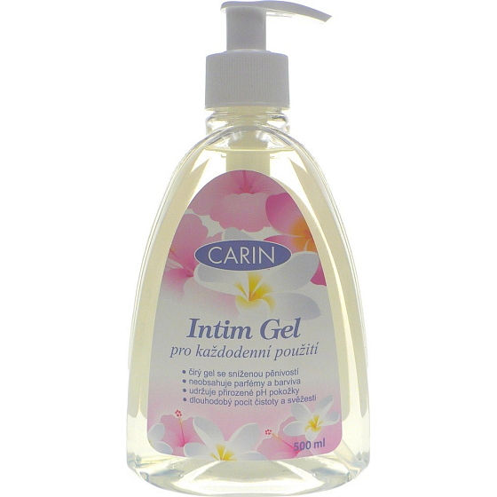 Carin Intim Gel Intimgel mit Spender 500 ml