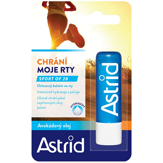 Astrid Avocadoöl Sport OF20 Lippenschutzbalsam 4,8 g