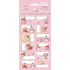 Arch Weihnachtsetiketten Aufkleber Teddybären rosa arch 12 Etiketten