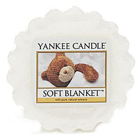 Yankee Candle Soft Blanket - Ein feines Duftwachs für Aromalampen 22 g