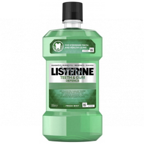 Listerine Teeth & Gum Defense Frisehmint antiseptisches Mundwasser 500 ml