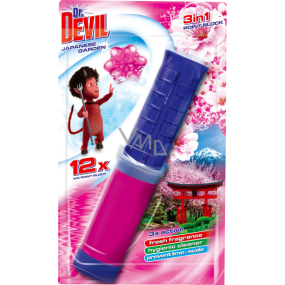 Dr. Devil 3in1 Point Block WC Block in der Tube Japanese Garden, 75 ml