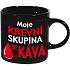 Nekupto Geschenke mit Humor Tasse mit der Aufschrift Meine Blutgruppe ist Kaffee 350 ml