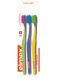 Elmex Swiss Made Ultra Soft ultraweiche Zahnbürste 3 Stück