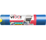 viGO Müllsäcke, ziehbar, 12 µ, 50 × 60 cm, 35 l, 15 Stk.