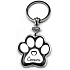 Nekupto Pets Schlüsselanhänger in Form einer Pfote Chihuahua 40 x 85 x 3 mm
