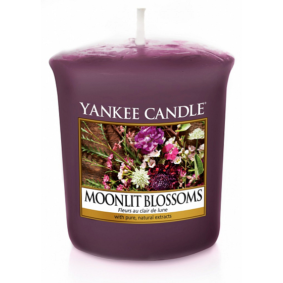 Yankee Candle Moonlit Blossoms - Blumen im Mondlicht duftende Votivkerze 49 g