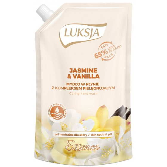Luksja Essence Jasmin & Vanille Flüssigseife 400 ml nachfüllen