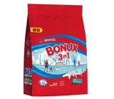 Bonux White Polar Ice Fresh 3 in 1 Waschpulver für weiße Wäsche 20 Dosen von 1,5 kg